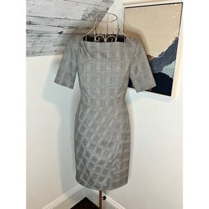 Banana Republic Plaid Wrap Dress Size 0